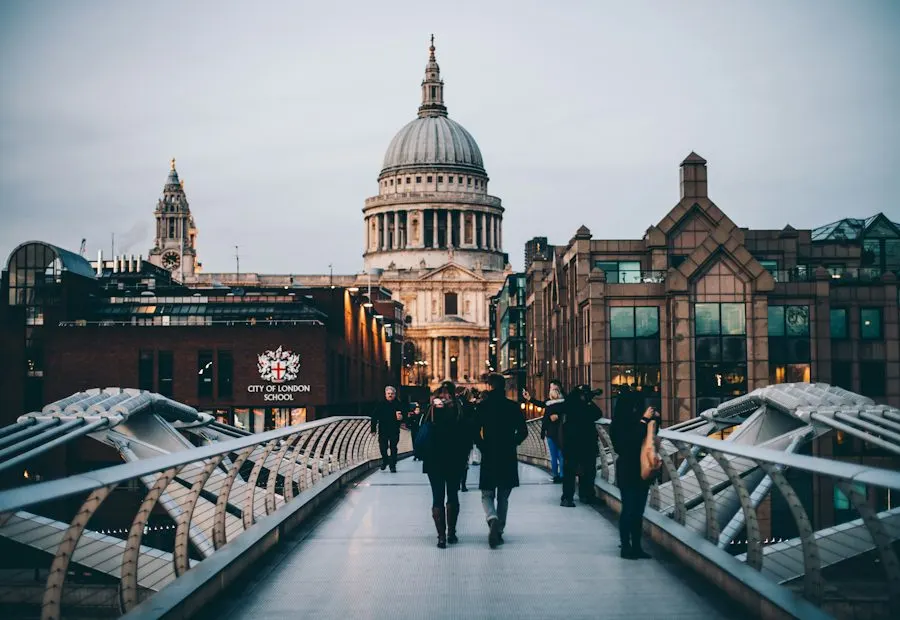 St Paul’s Cathedral and the City of London